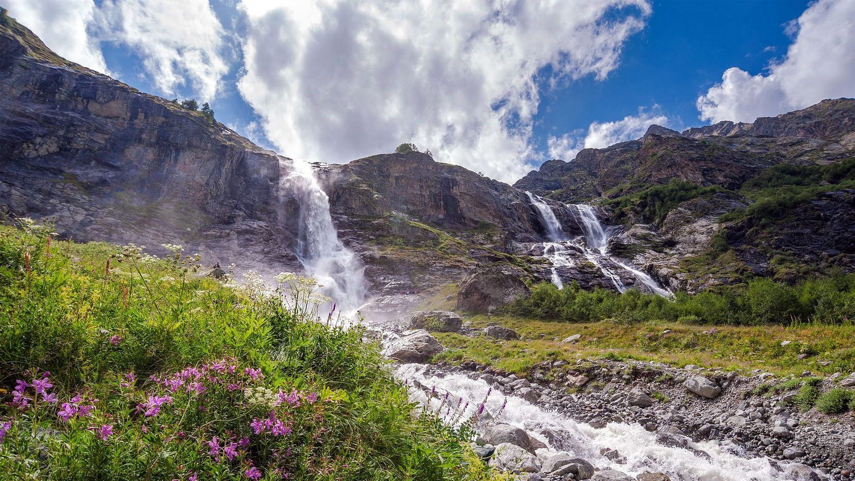 Софийские водопады Архыз