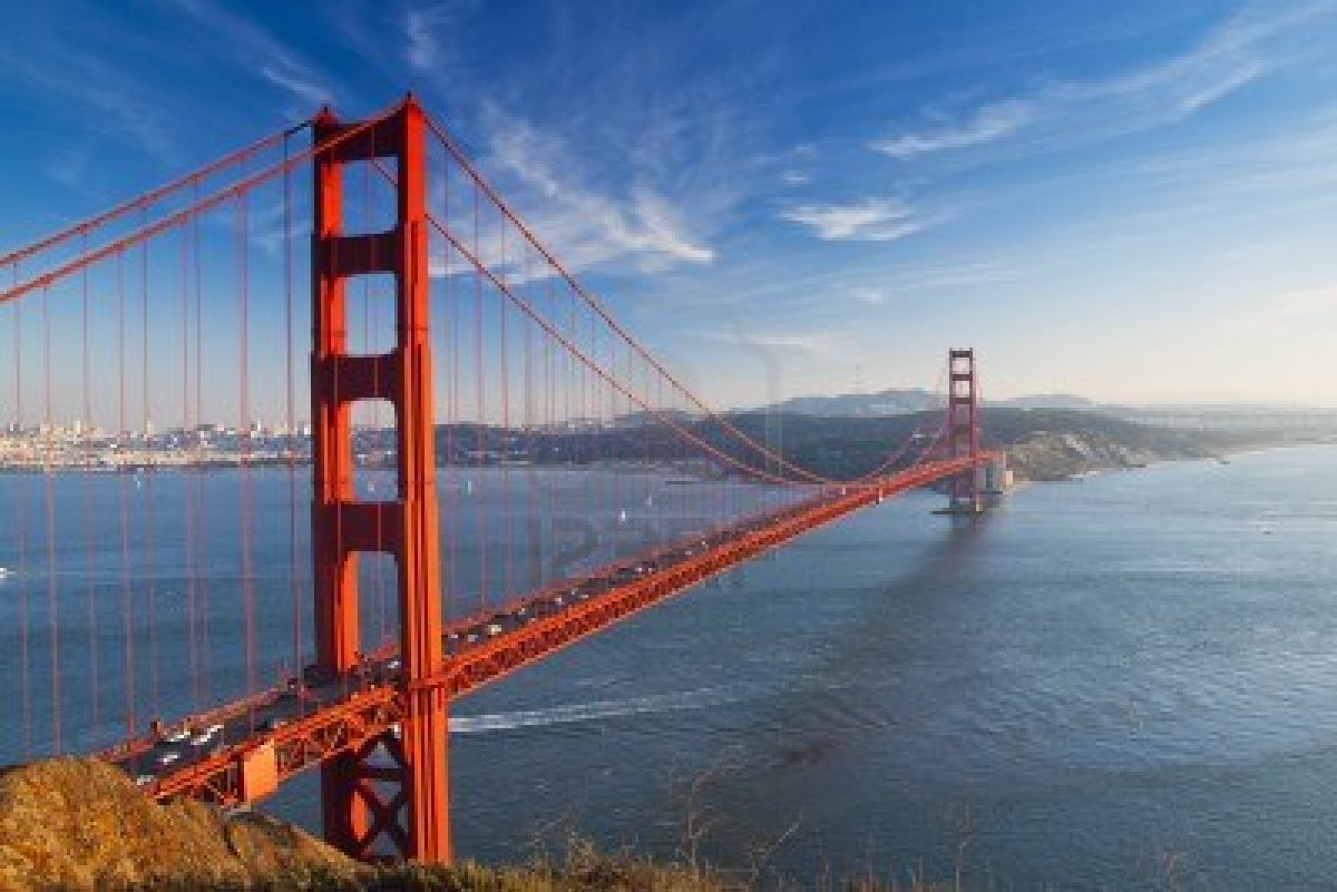 golden gate bridge at day