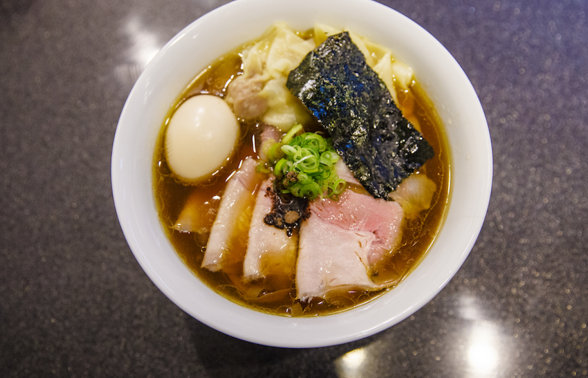 Japanese Soba Noodles Tsuta в Токио