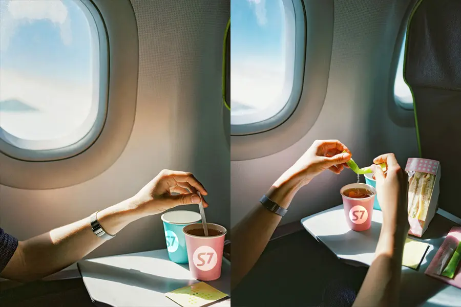 Ешь, летай, люби. Чем кормят на рейсах S7 Airlines