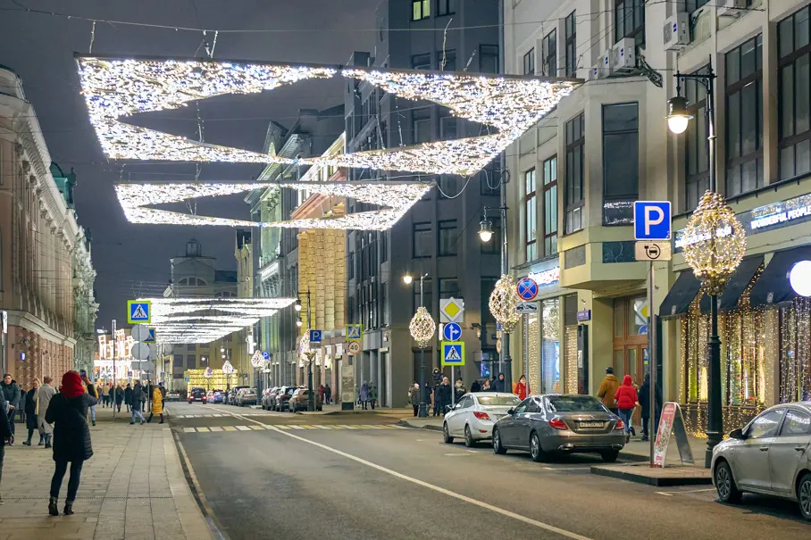 Как в Европе. Московские новогодние маршруты.