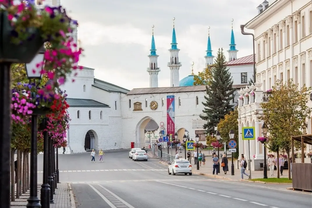 Главная достопримечательность города Казани — Мечеть Кул-Шариф.