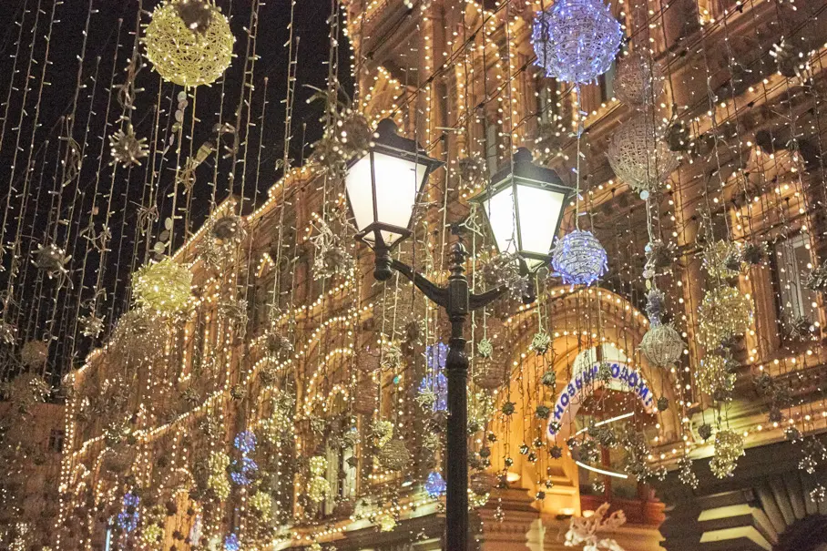 Как в Европе. Московские новогодние маршруты.