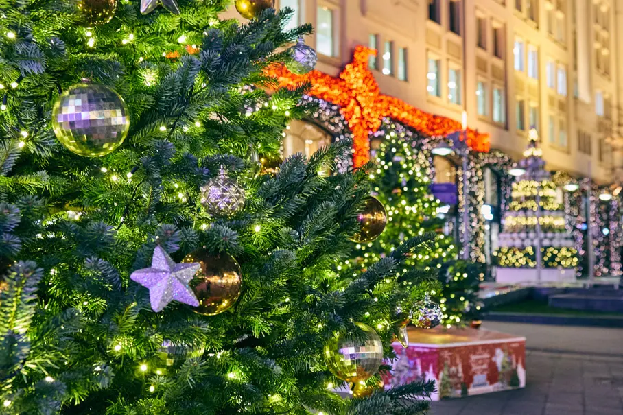 Как в Европе. Московские новогодние маршруты.