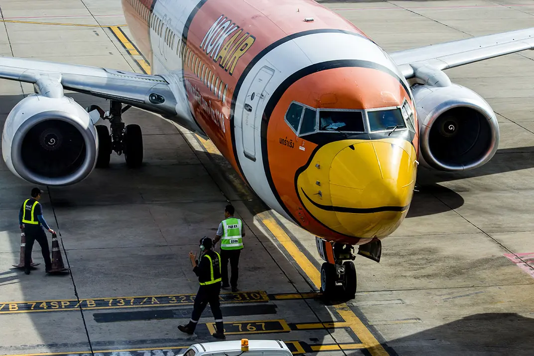 Boeing 737-800 авиакомпании Nok Air из Таиланда