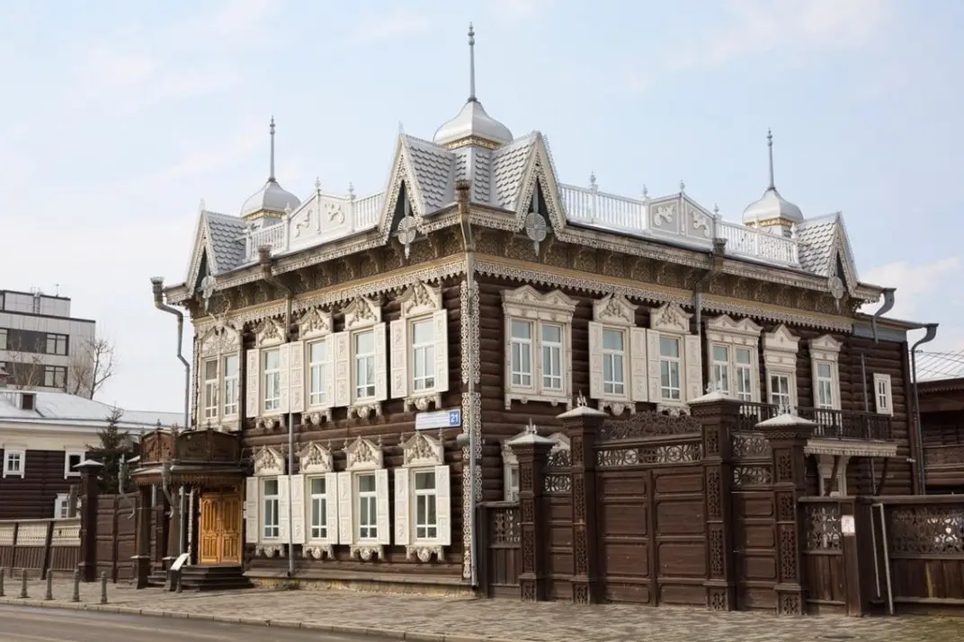 Дом купцов Шастиных снаружи