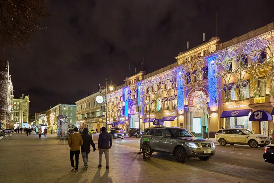 Как в Европе. Московские новогодние маршруты.