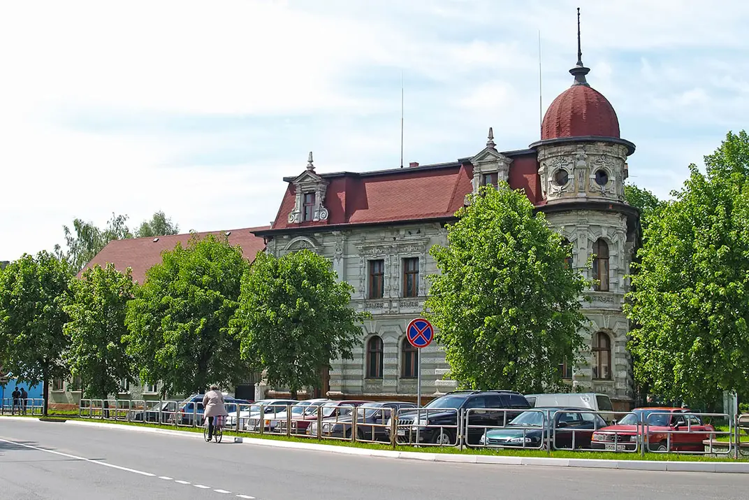 Вид на бывший загородный дом купца Франка, Советск