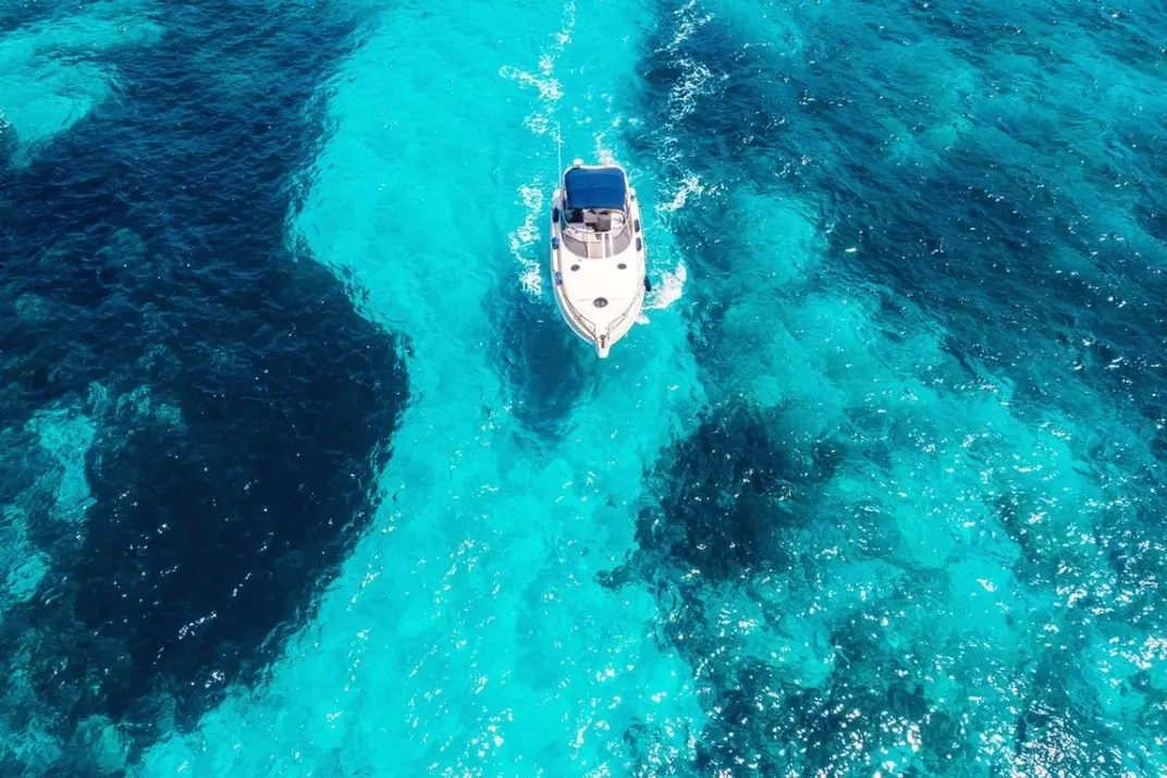 Море, катер, Мальдивы
