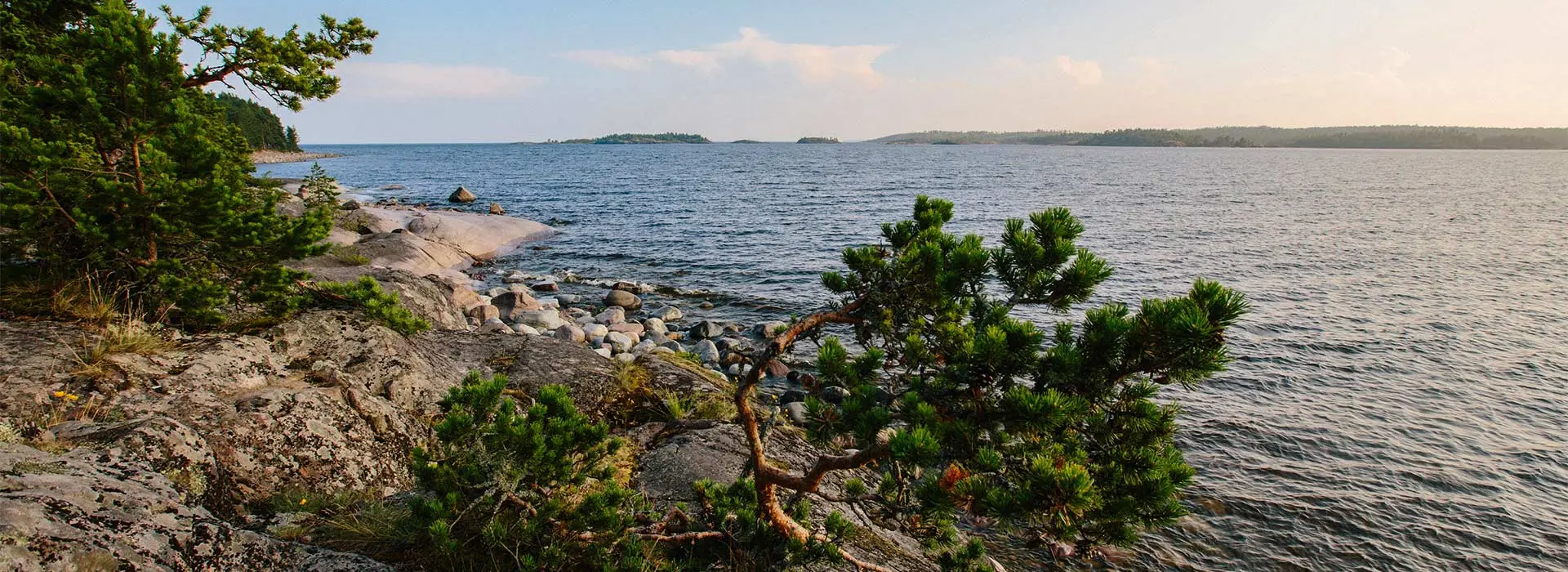 Карельский перешеек с воды