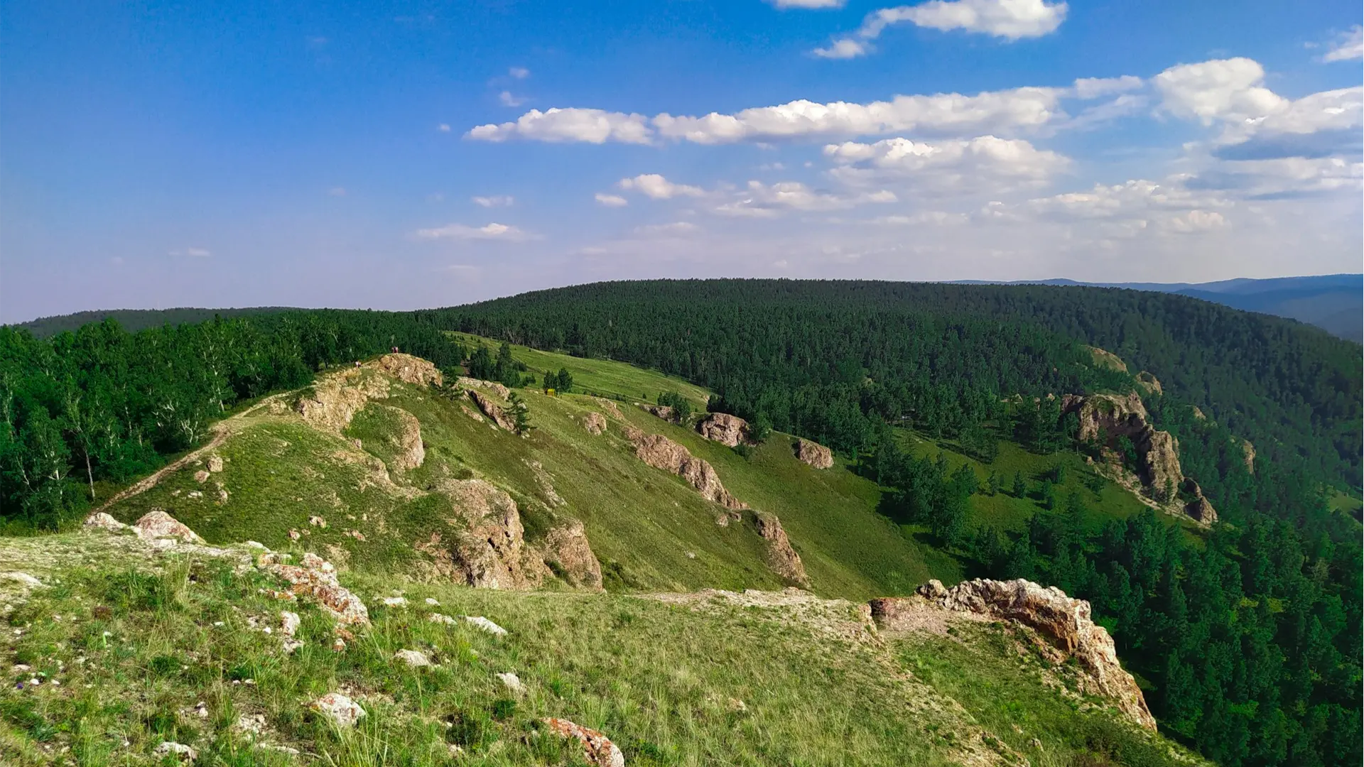 День среди столбов