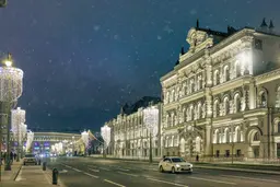 Как в Европе. Московские новогодние маршруты.