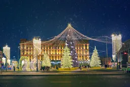 Как в Европе. Московские новогодние маршруты.