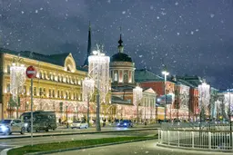 Как в Европе. Московские новогодние маршруты.