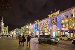 Как в Европе. Московские новогодние маршруты.
