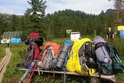 В Ергаки с любым гомонком. Маршрут для похода в России