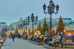 Как в Европе. Московские новогодние маршруты.