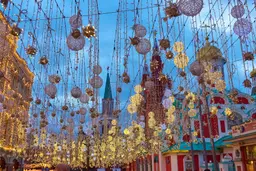 Как в Европе. Московские новогодние маршруты.
