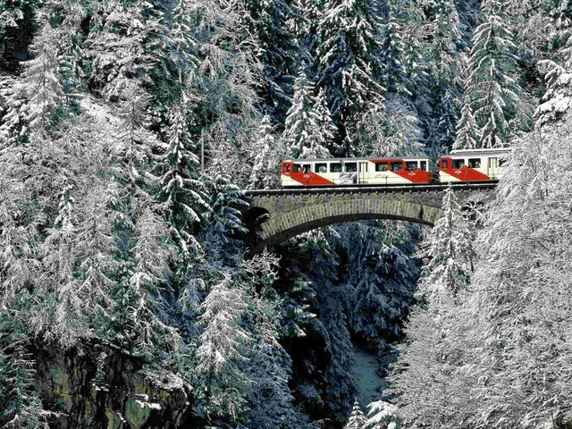 На поезде по югу Швейцарии